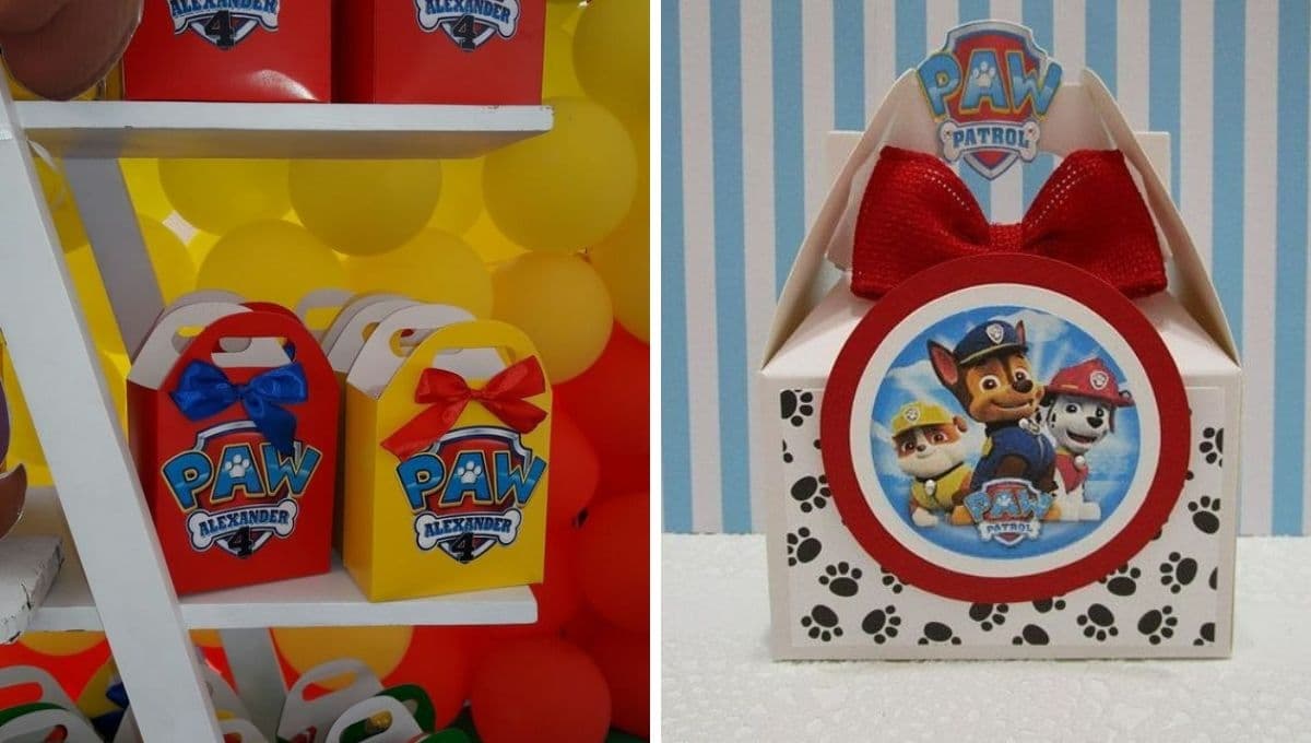 Dulceros de Paw Patrol con forma de casita de perro: tutorial sencillo paso a paso